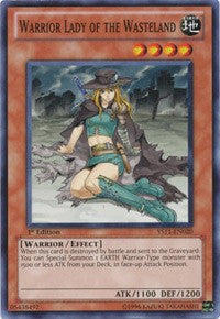 Warrior Lady of the Wasteland [YS11-EN020] Common | Exor Games Dartmouth