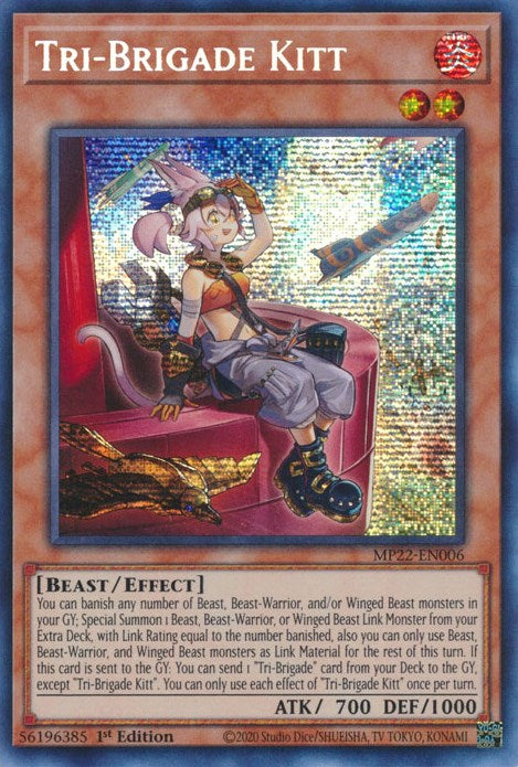 Tri-Brigade Kitt [MP22-EN006] Prismatic Secret Rare | Exor Games Dartmouth