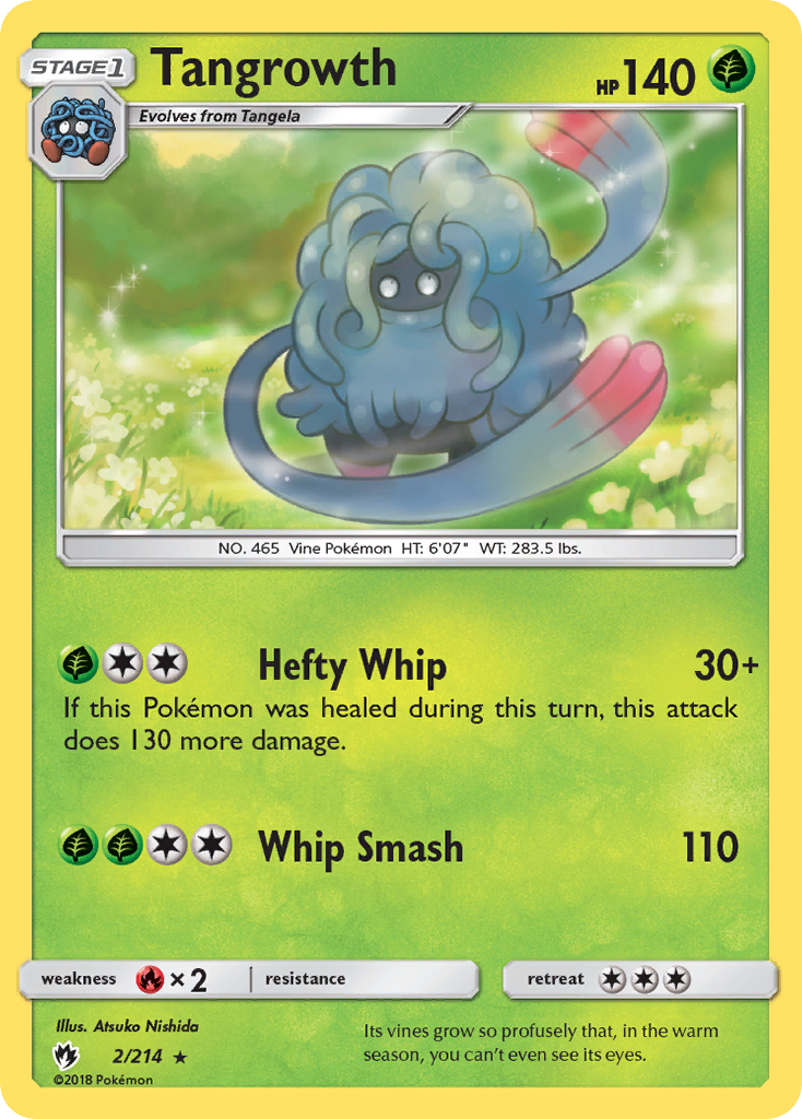 Tangrowth (2/214) [Sun & Moon: Lost Thunder] | Exor Games Dartmouth