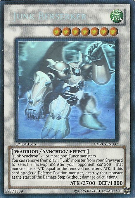 Junk Berserker [EXVC-EN037] Ghost Rare | Exor Games Dartmouth