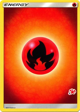Fire Energy (Charizard Stamp #5) [Battle Academy 2020] | Exor Games Dartmouth
