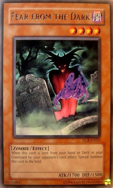 Fear from the Dark [DCR-EN025] Rare | Exor Games Dartmouth