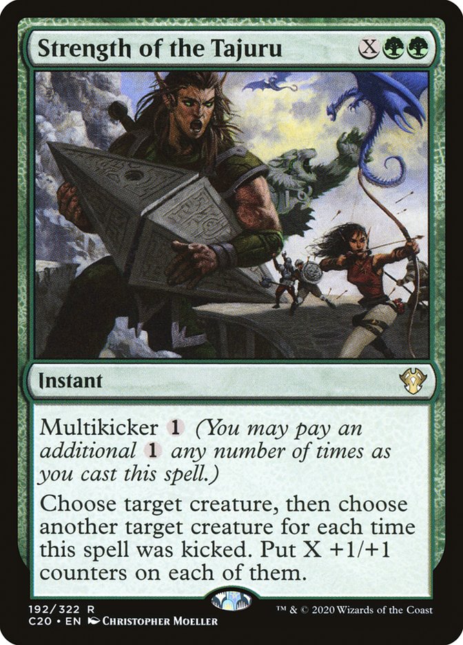 Strength of the Tajuru [Commander 2020] | Exor Games Dartmouth