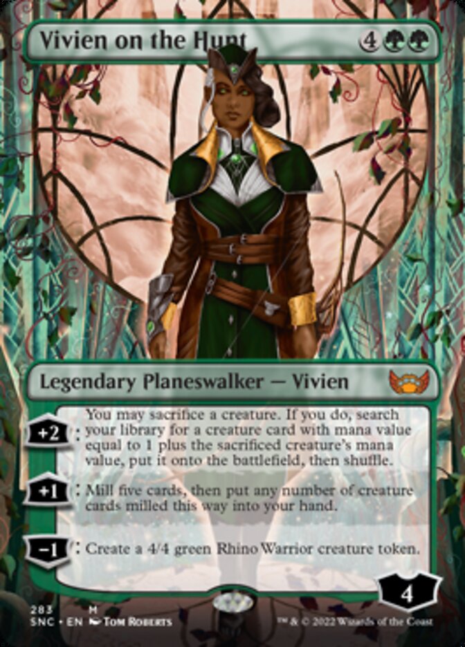 Vivien on the Hunt (Borderless) [Streets of New Capenna] | Exor Games Dartmouth