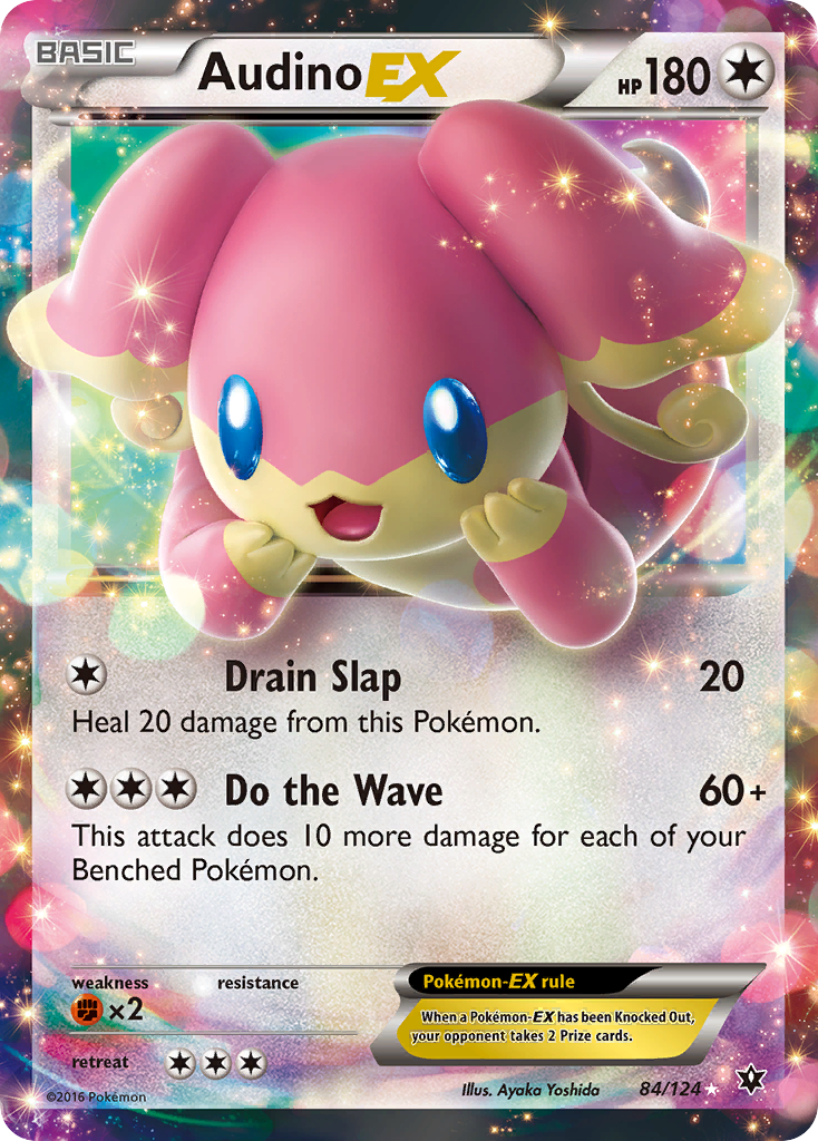 Audino EX (84/124) [XY: Fates Collide] | Exor Games Dartmouth