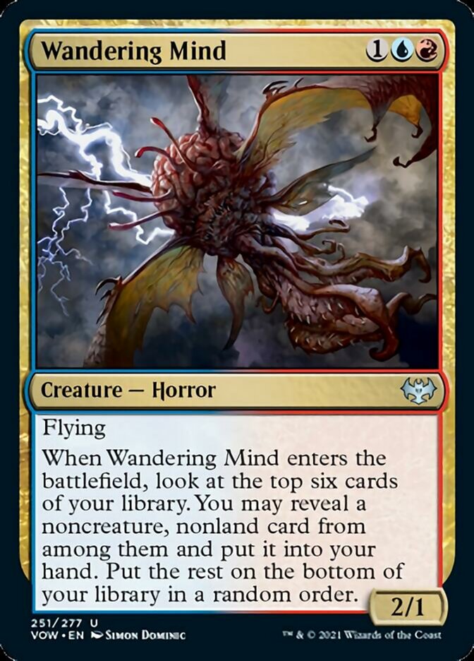 Wandering Mind [Innistrad: Crimson Vow] | Exor Games Dartmouth