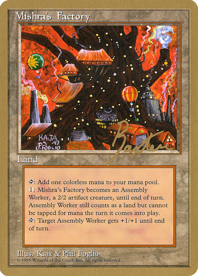 Mishra's Factory (George Baxter) [Pro Tour Collector Set] | Exor Games Dartmouth