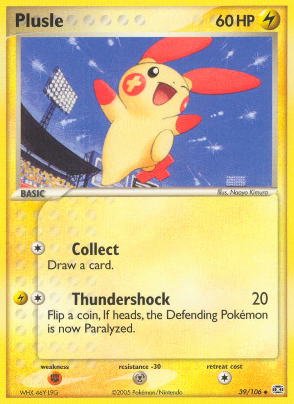 Plusle (39/106) [EX: Emerald] | Exor Games Dartmouth