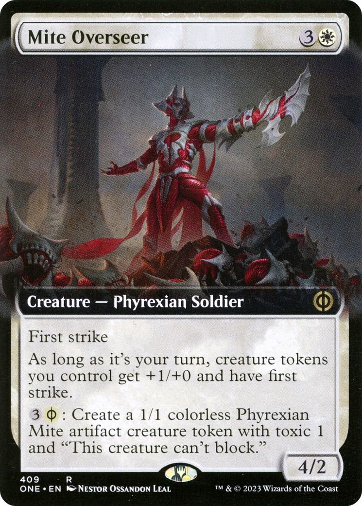 Mite Overseer (Extended Art) [Phyrexia: All Will Be One] | Exor Games Dartmouth