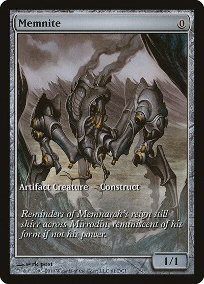 Memnite [Scars of Mirrodin Promos] | Exor Games Dartmouth