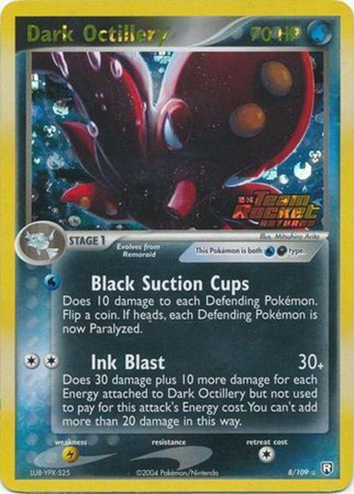 Dark Octillery (8/109) (Stamped) [EX: Team Rocket Returns] | Exor Games Dartmouth