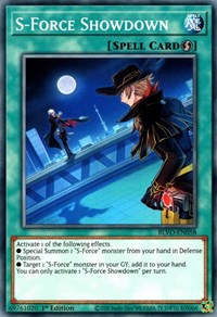 S-Force Showdown [BLVO-EN058] Common | Exor Games Dartmouth