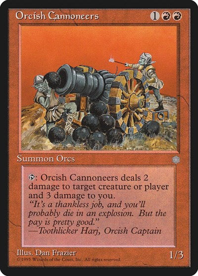Orcish Cannoneers [Ice Age] | Exor Games Dartmouth