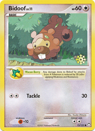 Bidoof (73/123) [Countdown Calendar Promos] | Exor Games Dartmouth