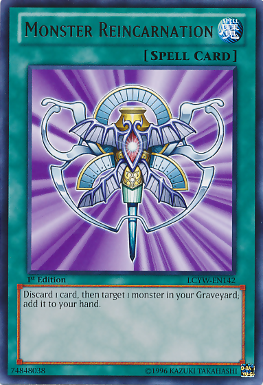 Monster Reincarnation [LCYW-EN142] Rare | Exor Games Dartmouth