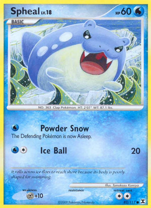 Spheal (82/111) [Platinum: Rising Rivals] | Exor Games Dartmouth