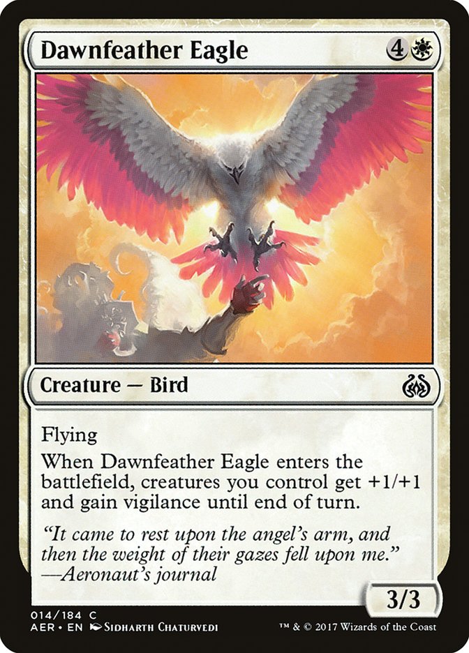 Dawnfeather Eagle [Aether Revolt] | Exor Games Dartmouth