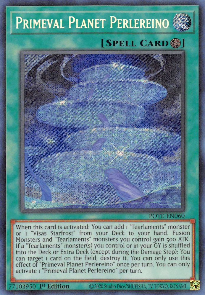 Primeval Planet Perlereino [POTE-EN060] Secret Rare | Exor Games Dartmouth