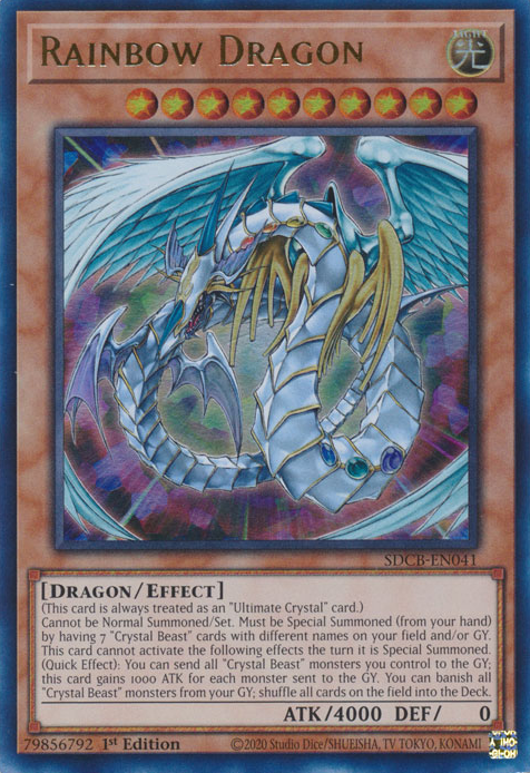 Rainbow Dragon [SDCB-EN041] Ultra Rare | Exor Games Dartmouth