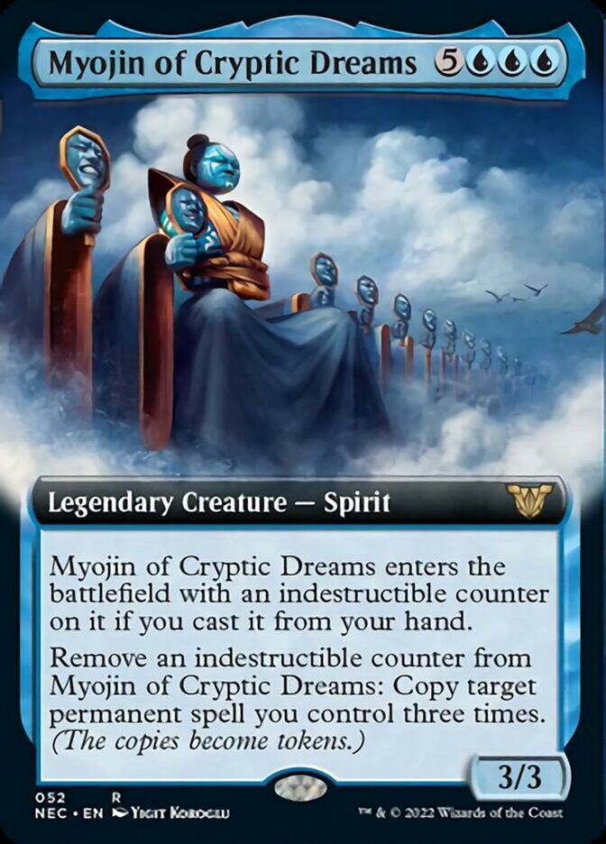 Myojin of Cryptic Dreams (Extended) [Kamigawa: Neon Dynasty Commander] | Exor Games Dartmouth