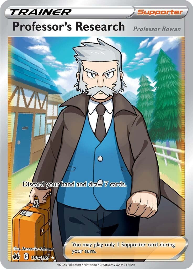 Professor's Research (150/159) (Full Art) [Sword & Shield: Crown Zenith] | Exor Games Dartmouth