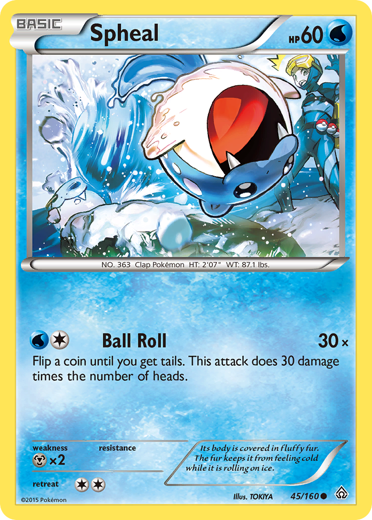 Spheal (45/160) [XY: Primal Clash] | Exor Games Dartmouth