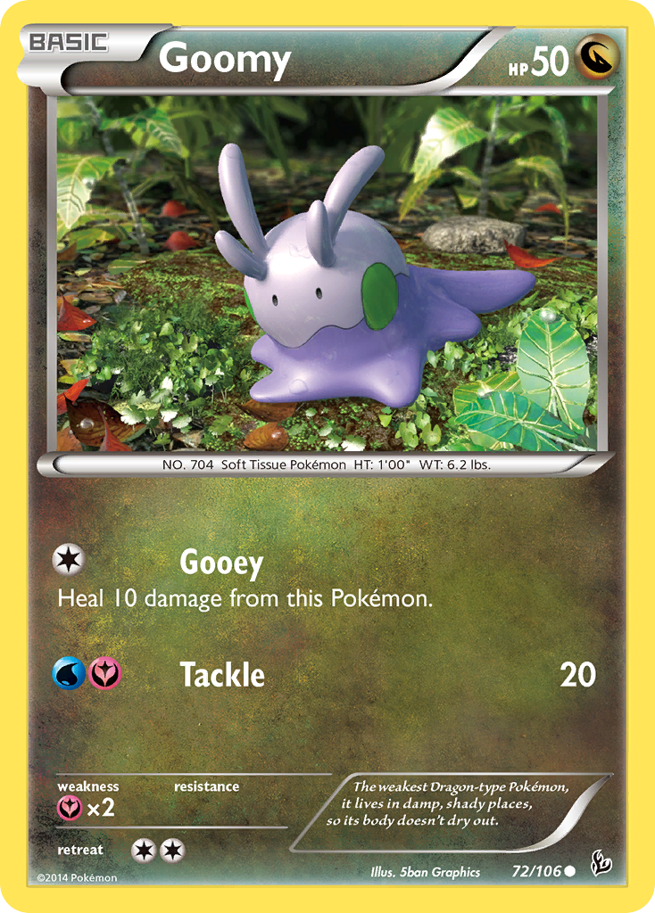 Goomy (72/106) [XY: Flashfire] | Exor Games Dartmouth