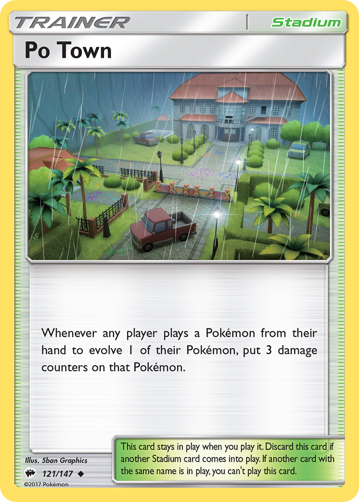 Po Town (121/147) [Sun & Moon: Burning Shadows] | Exor Games Dartmouth