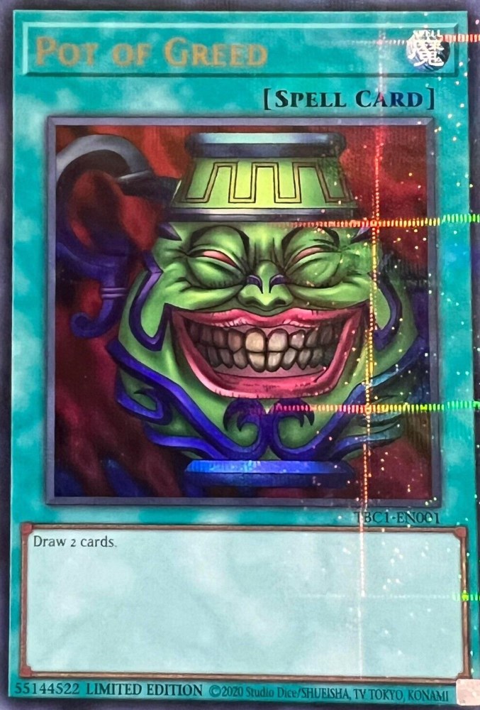Pot of Greed [TBC1-EN001] Ultra Rare | Exor Games Dartmouth