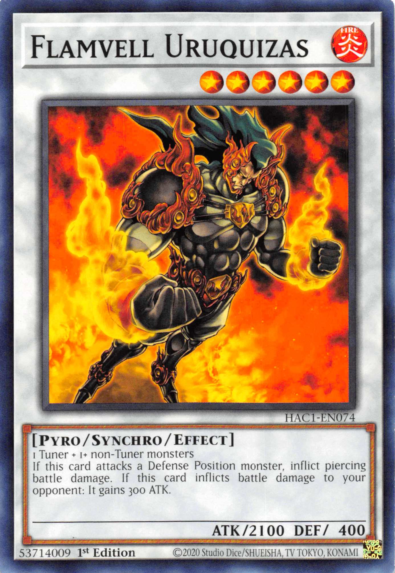 Flamvell Uruquizas [HAC1-EN074] Common | Exor Games Dartmouth