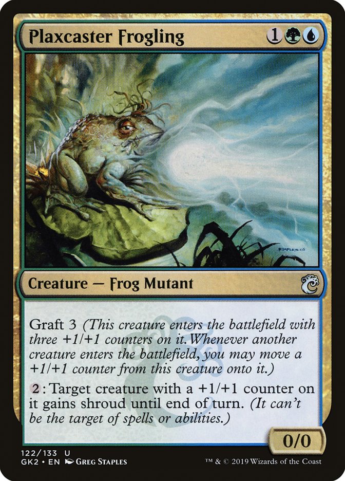 Plaxcaster Frogling [Ravnica Allegiance Guild Kit] | Exor Games Dartmouth