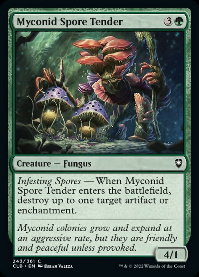 Myconid Spore Tender [Commander Legends: Battle for Baldur's Gate] | Exor Games Dartmouth