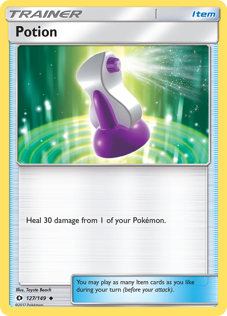 Potion (127/149) [Sun & Moon: Base Set] | Exor Games Dartmouth