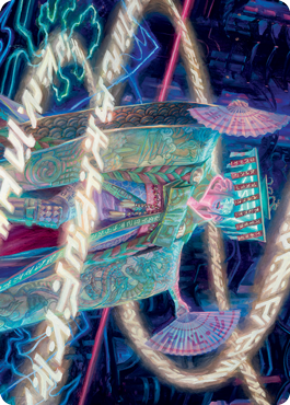 Satsuki, the Living Lore Art Card [Kamigawa: Neon Dynasty Art Series] | Exor Games Dartmouth