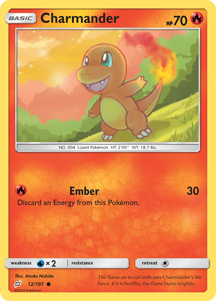 Charmander (12/181) [Sun & Moon: Team Up] | Exor Games Dartmouth