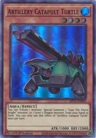 Artillery Catapult Turtle [MP21-EN099] Super Rare | Exor Games Dartmouth