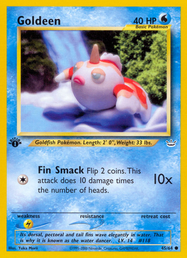 Goldeen (45/64) [Neo Revelation 1st Edition] | Exor Games Dartmouth