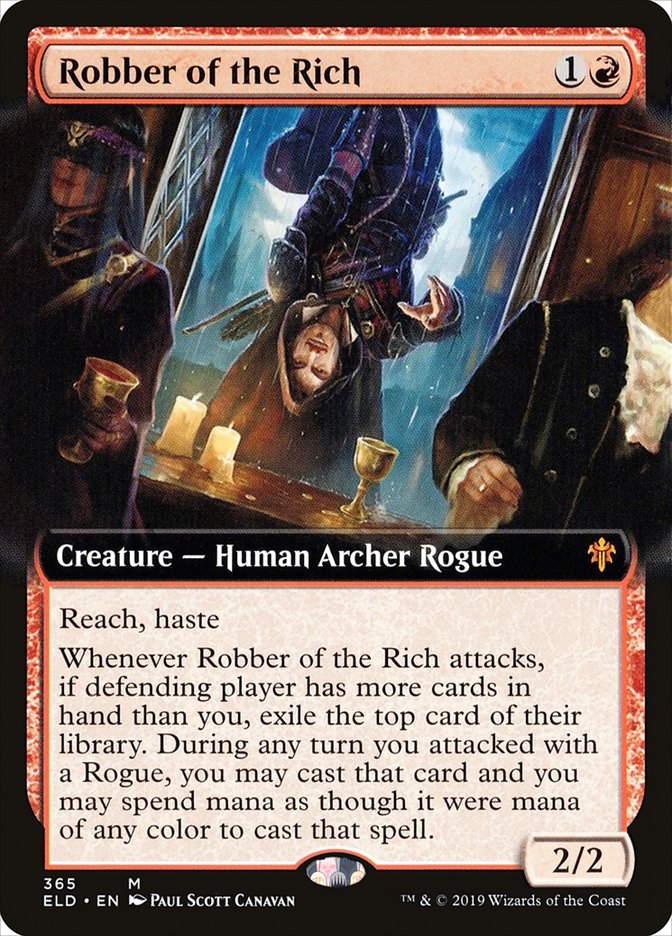 Robber of the Rich (Extended Art) [Throne of Eldraine] | Exor Games Dartmouth