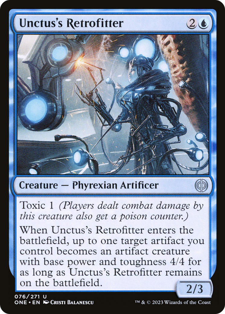 Unctus's Retrofitter [Phyrexia: All Will Be One] | Exor Games Dartmouth