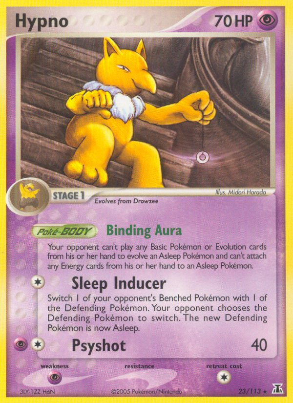 Hypno (23/113) [EX: Delta Species] | Exor Games Dartmouth