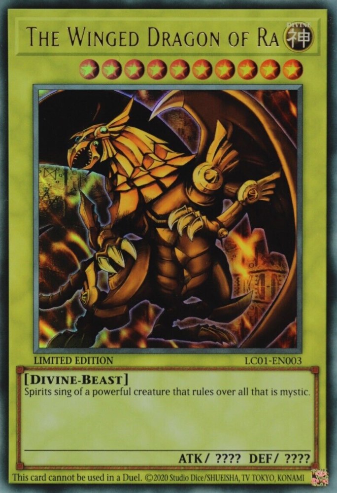 The Winged Dragon of Ra (25th Anniversary) [LC01-EN003] Ultra Rare | Exor Games Dartmouth