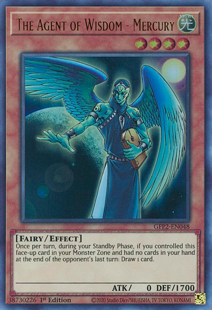 The Agent of Wisdom - Mercury [GFP2-EN048] Ultra Rare | Exor Games Dartmouth