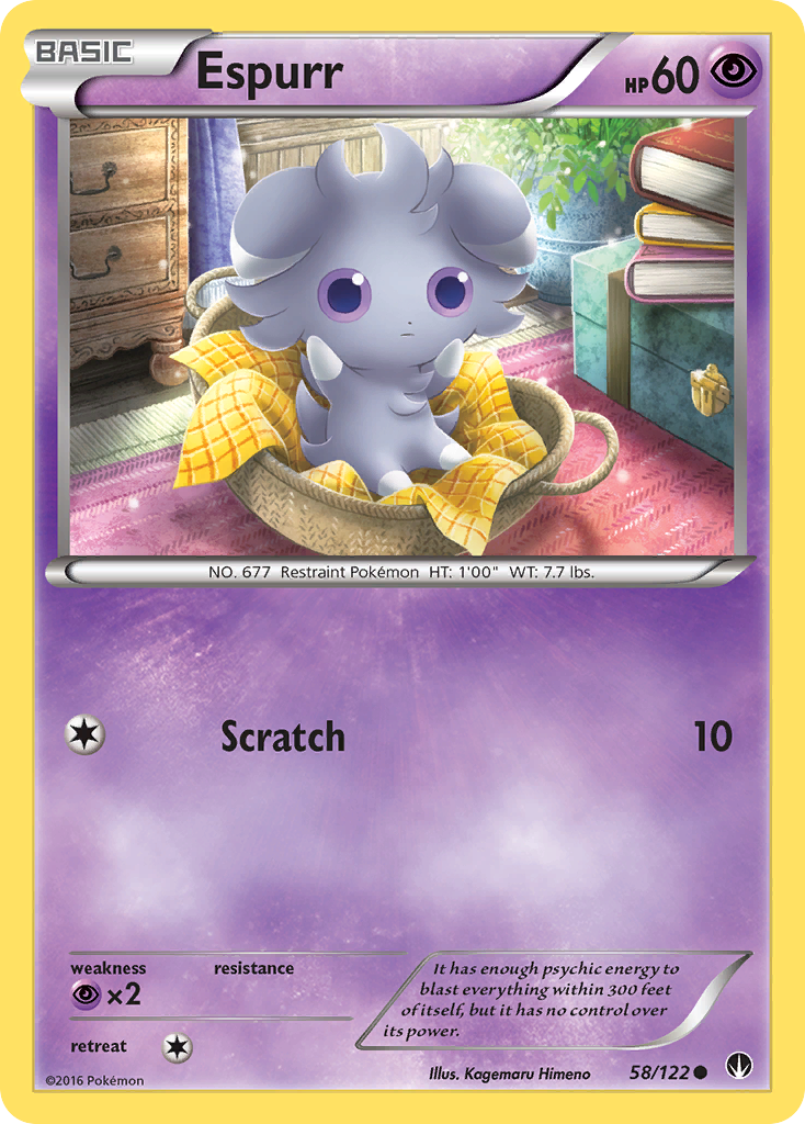 Espurr (58/122) [XY: BREAKpoint] | Exor Games Dartmouth