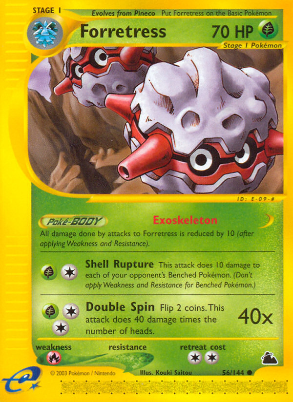 Forretress (56/144) [Skyridge] | Exor Games Dartmouth