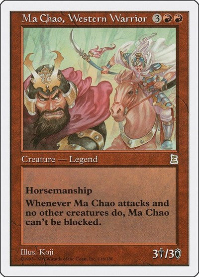 Ma Chao, Western Warrior [Portal Three Kingdoms] | Exor Games Dartmouth