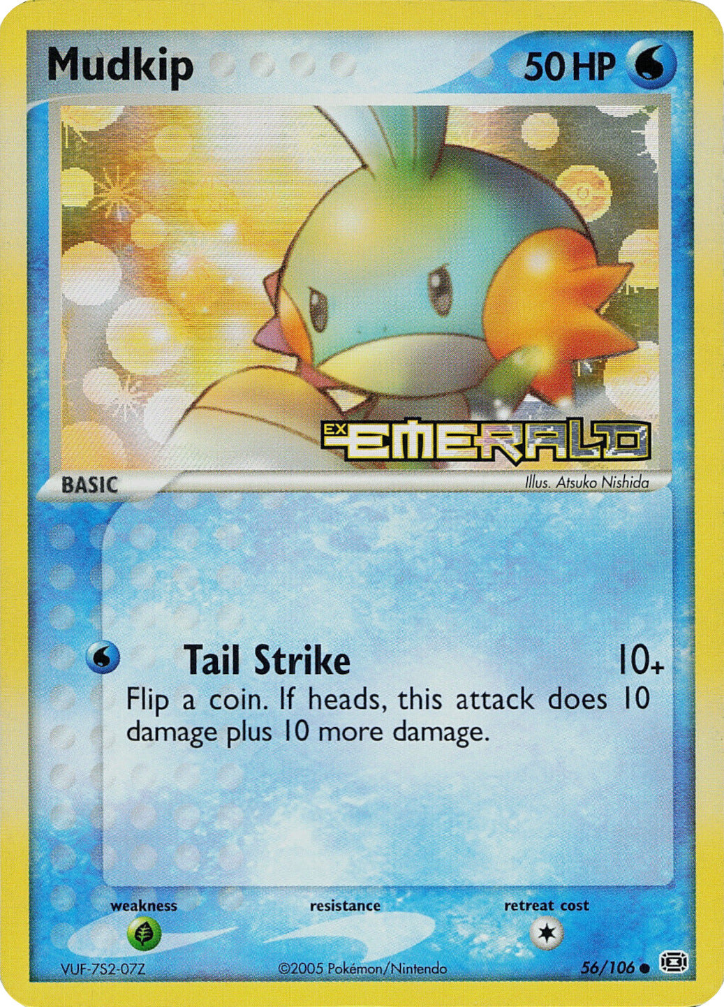 Mudkip (56/106) (Stamped) [EX: Emerald] | Exor Games Dartmouth