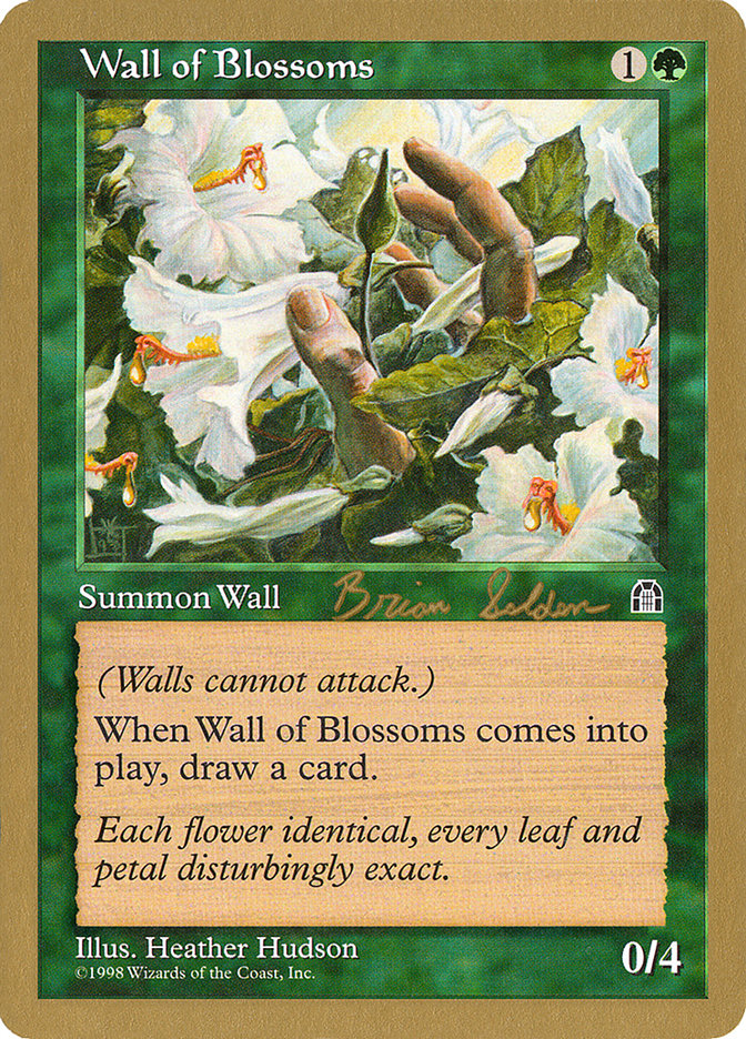 Wall of Blossoms (Brian Selden) [World Championship Decks 1998] | Exor Games Dartmouth