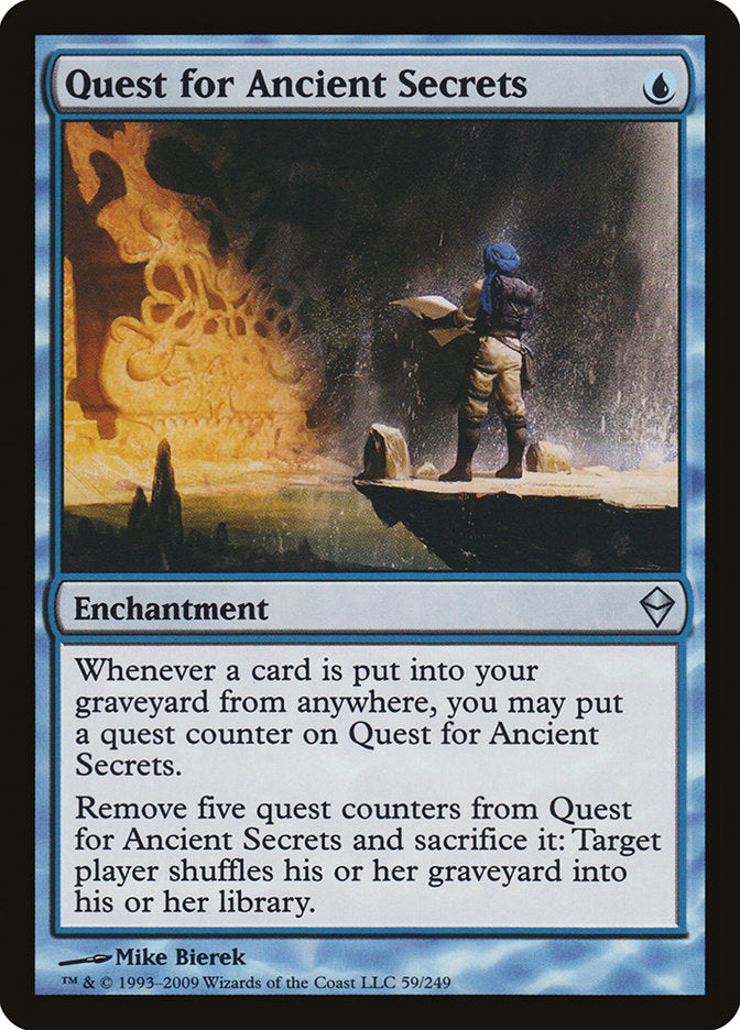 Quest for Ancient Secrets [Zendikar] | Exor Games Dartmouth