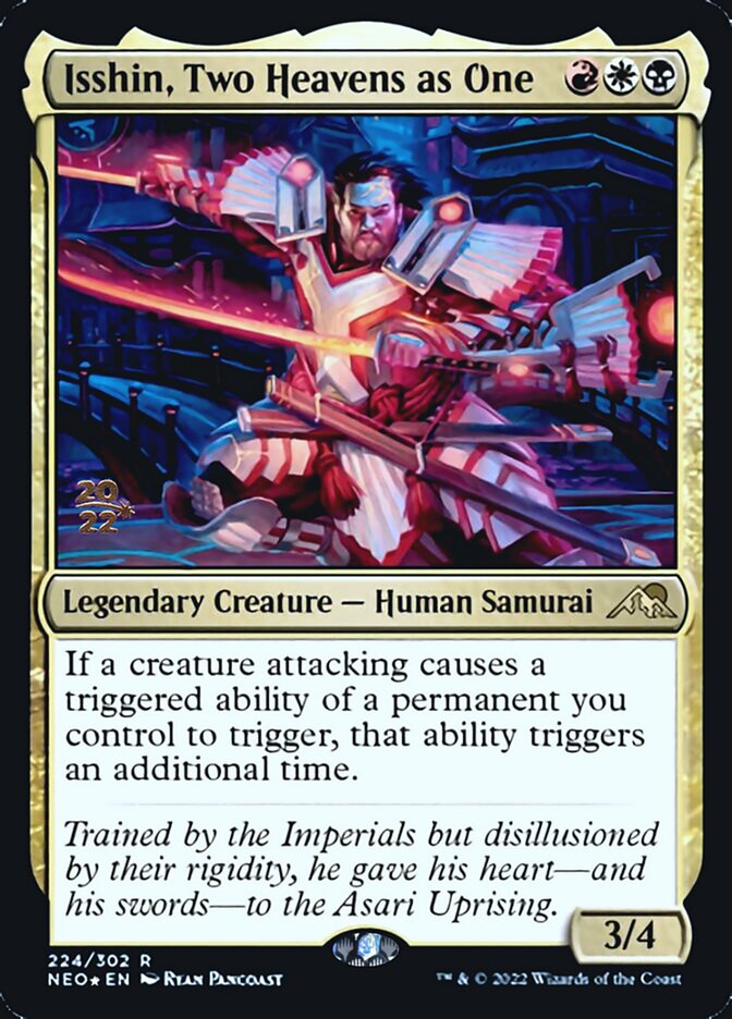 Isshin, Two Heavens as One [Kamigawa: Neon Dynasty Prerelease Promos] | Exor Games Dartmouth