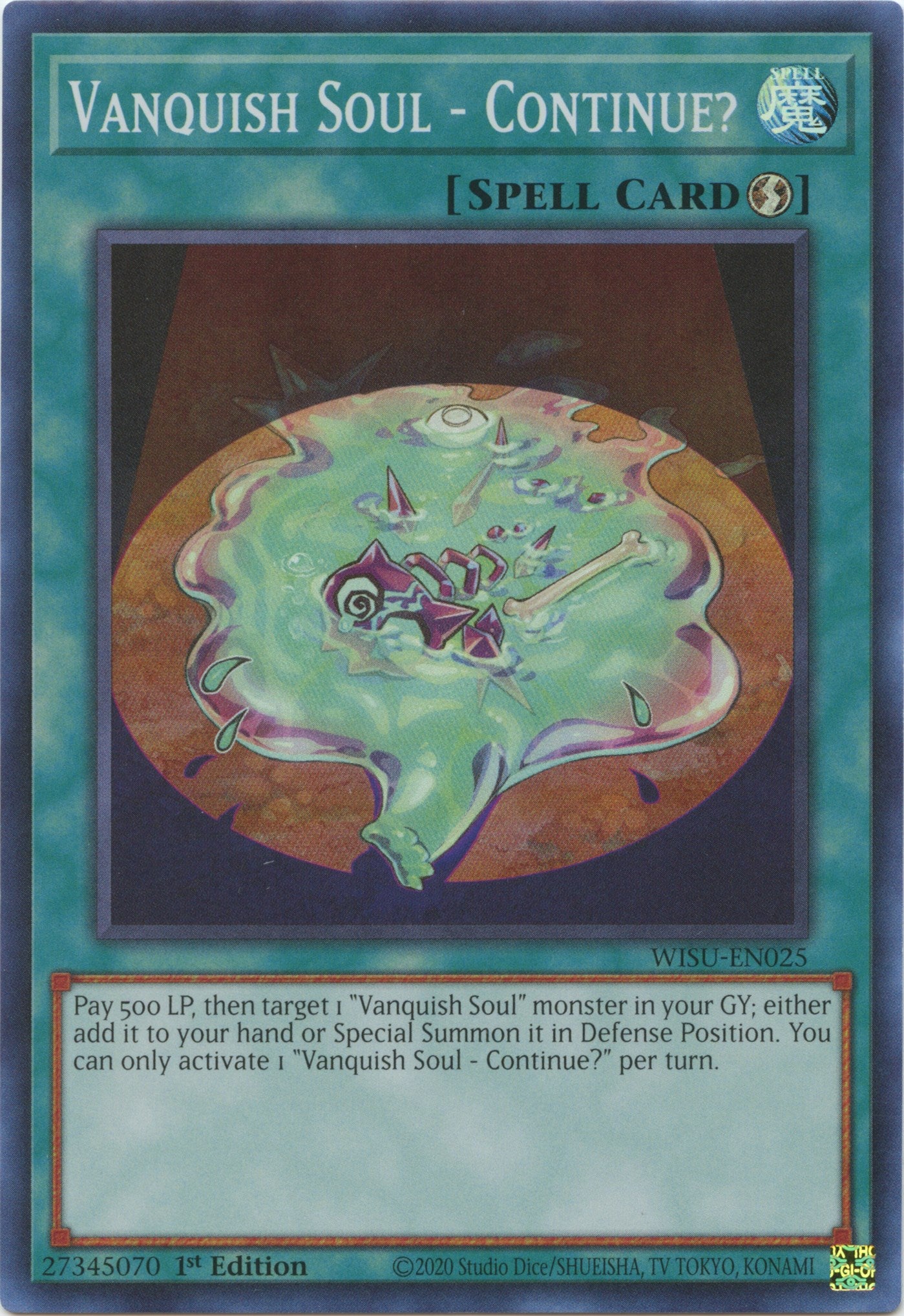 Vanquish Soul - Continue? [WISU-EN025] Super Rare | Exor Games Dartmouth
